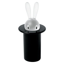 Alessi Magic Bunny Zahnstocherhalter Schwarz