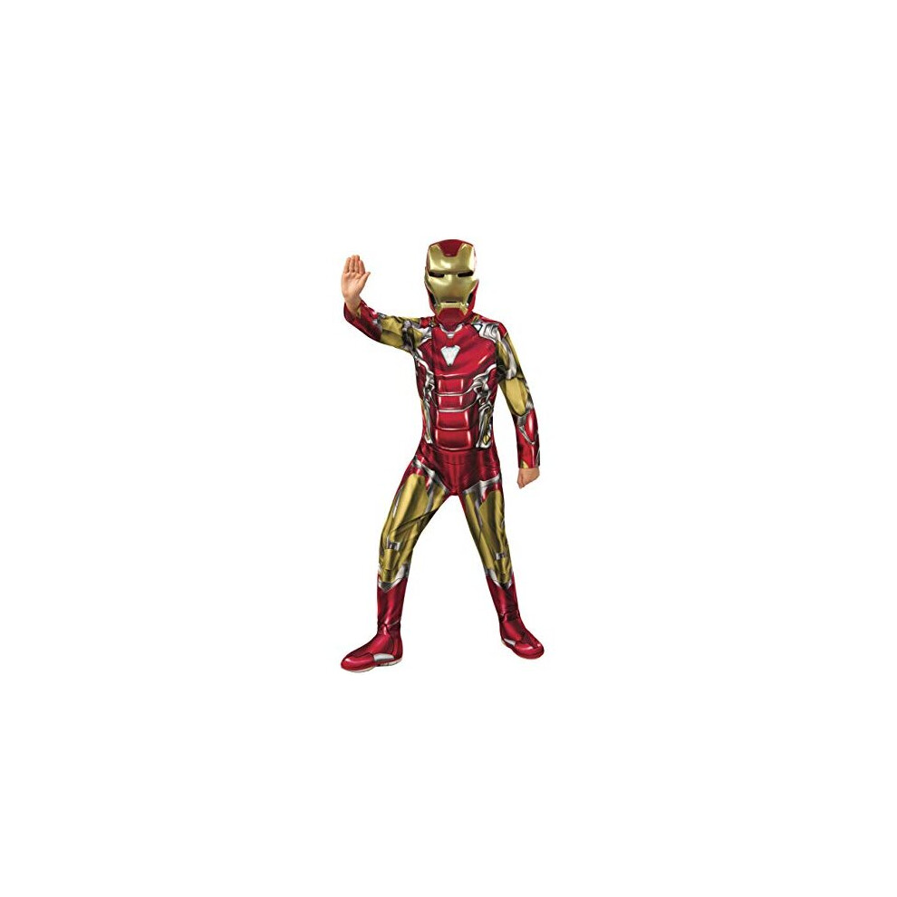 Rubies Marvel Avengers: Endgame Childs Iron Man Costume & Mask, Medium (700649_M),As Shown