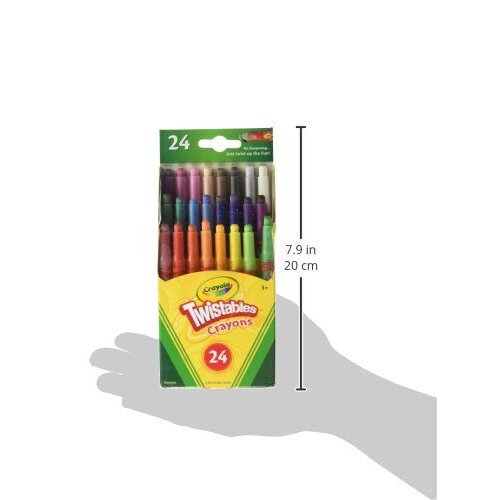 Crayola Crayola Twistables Mini Crayons 24 ea (Pack of 2) 2