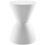 Modway haste moderne moderne timeglas accent afføring i hvidt 4