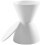 Modway haste moderne moderne timeglas accent afføring i hvidt 2