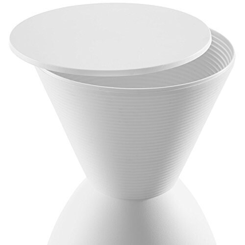 Modway haste moderne moderne timeglas accent afføring i hvidt 2