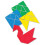 hand2mind Plastic Tangrams, Manipulative Set for Math Puzzles (Pack of 32) 2