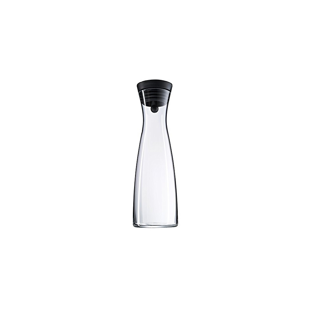 WMF Basic Water Decanter 1.5L Height 32.7cm Close-Up Stopper Glass Cromargan Stainless Steel