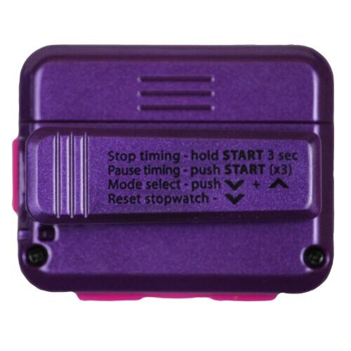 Gymboss Interval Timer and Stopwatch - Violet / Pink Metallic Gloss 2
