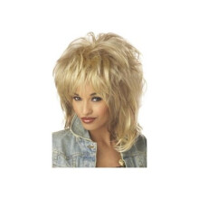 Kalifornie Kostmy Rockin Soul Blonde Paruka Standard