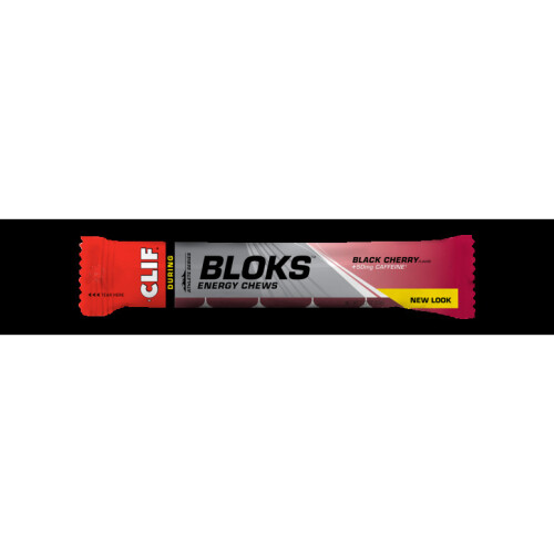 Clif Blok Energy Chews Black Cherry - Pack Of 18