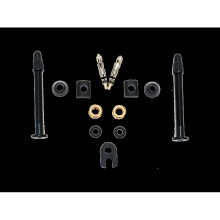(48 MM) Orange Seal Versa-Valves Black