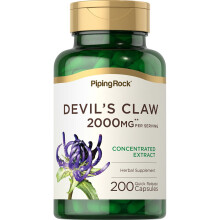 PIPING ROCK Devil's Claw 2000mg Serving - 200 Capsules