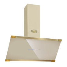 Kaiser Art Deco 90cm Ivory Chimney Cooker Hood | AT 9445 ElfAD Eco