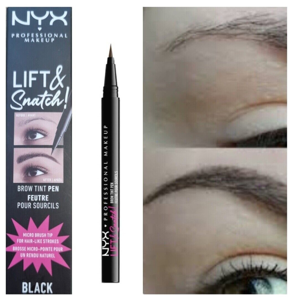 Nyx Professional Makeup Black,Multicoloured Nyx Lift & Snatch Brow Tint Pencil 1Ml - Black