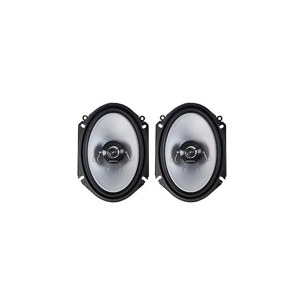 Kenwood KFC?C6866S 6x8 2?Way 250 Watt Car Stereo Speakers - Pair