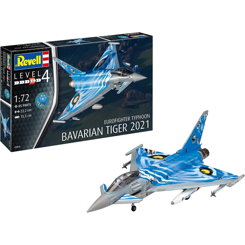 Revell Eurofighter Typhoon Bavarian Tiger 2021