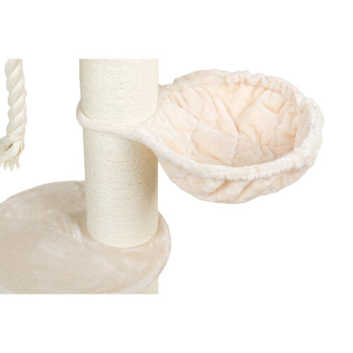 RHRQuality Cat Tree Maine Coon Sleeper de Luxe Cream on OnBuy