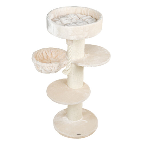 RHRQuality Cat Tree Maine Coon Sleeper Plus Cream on OnBuy