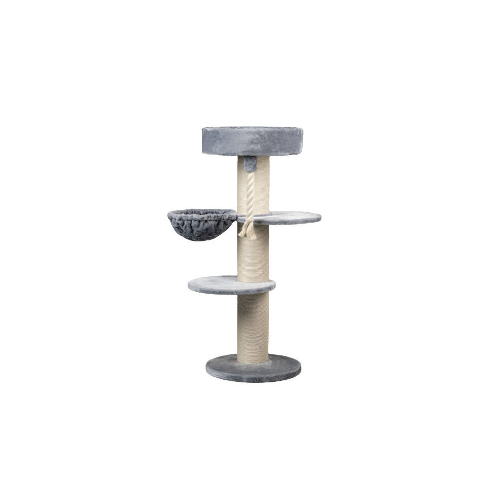 RHRQuality Cat Tree Maine Coon Sleeper Plus Light Grey