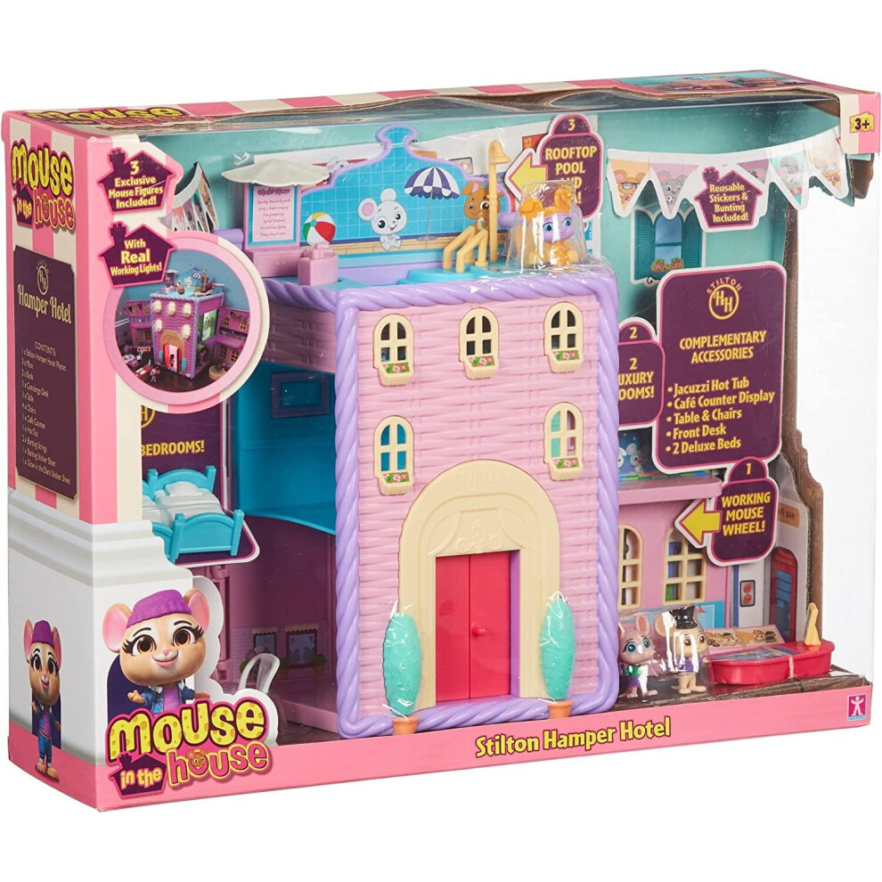 Millie & Friends Mouse in The House Stilton Hamper Hotel Playset