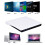 (White) External Dvd Player Slim Laptop Burner Drive Dvd Cd Reader Player Hard Drives 2