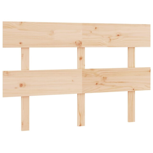 VidaXL (brown, 144 x 3 x 81 cm) vidaXL Solid Wood Pine Bed Headboard Wooden Bed Header Multi Colours/Sizes