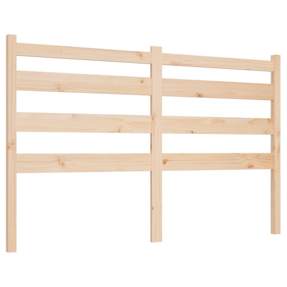 (brown, 146 x 4 x 100 cm) vidaXL Bed Headboard Bedroom Bed Header Decorative Headboard Solid Wood Pine
