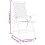 VidaXL (8) vidaXL 2/4/6/8x Solid Wood Eucalyptus Folding Garden Chairs Foldable Chair 6