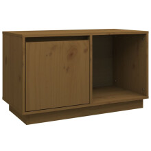 (honey brown) vidaXL Solid Wood Pine TV Cabinet Living Room TV Stand Furniture Multi Colours