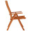 VidaXL (4) vidaXL 2/4/6/8x Solid Wood Eucalyptus Folding Garden Chairs Foldable Chair 5