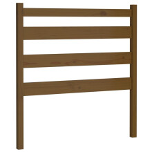(honey brown, 106 x 4 x 100 cm) vidaXL Bed Headboard Bedroom Bed Header Decorative Headboard Solid Wood Pine