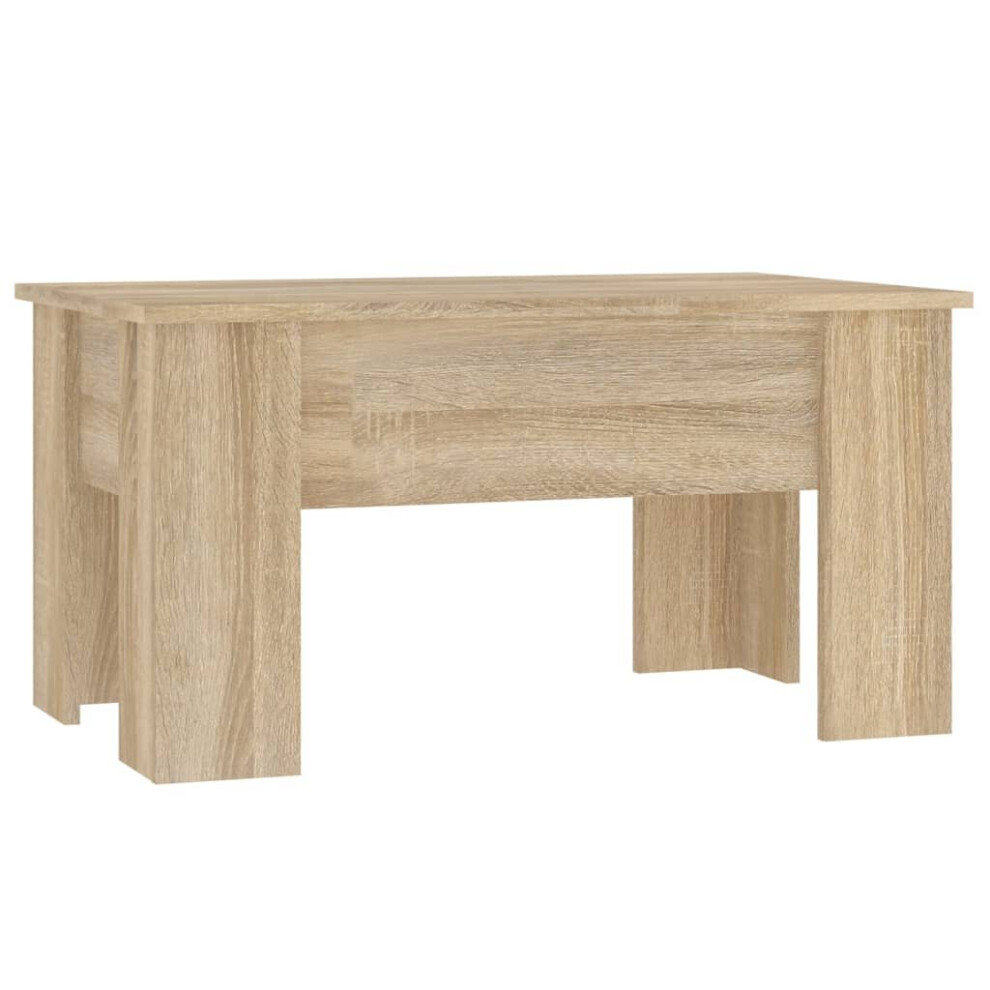 Vidaxl (Sonoma Oak) Coffee Table Engineered Wood Couch Tea Accent End Table Multi Colours