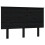 VidaXL (black, 124 x 6 x 82.5 cm) vidaXL Bed Headboard Home Bedroom Decorative Bed Header Panel Solid Wood Pine 1