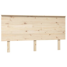 (brown, 154 x 6 x 82.5 cm) vidaXL Bed Headboard Home Bedroom Decorative Bed Header Panel Solid Wood Pine