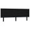 VidaXL (black, 204 x 6 x 82.5 cm) vidaXL Bed Headboard Home Bedroom Decorative Bed Header Panel Solid Wood Pine 1