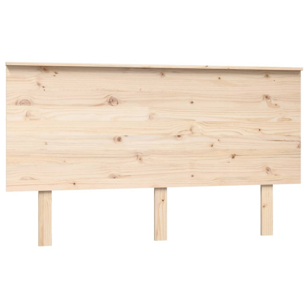 New Vidaxl (, 144 X X 82.5 Cm) Bed Headboard Home Bedroom Decorative Bed Header Panel Solid Wood Pine Brown 819170 Size 6