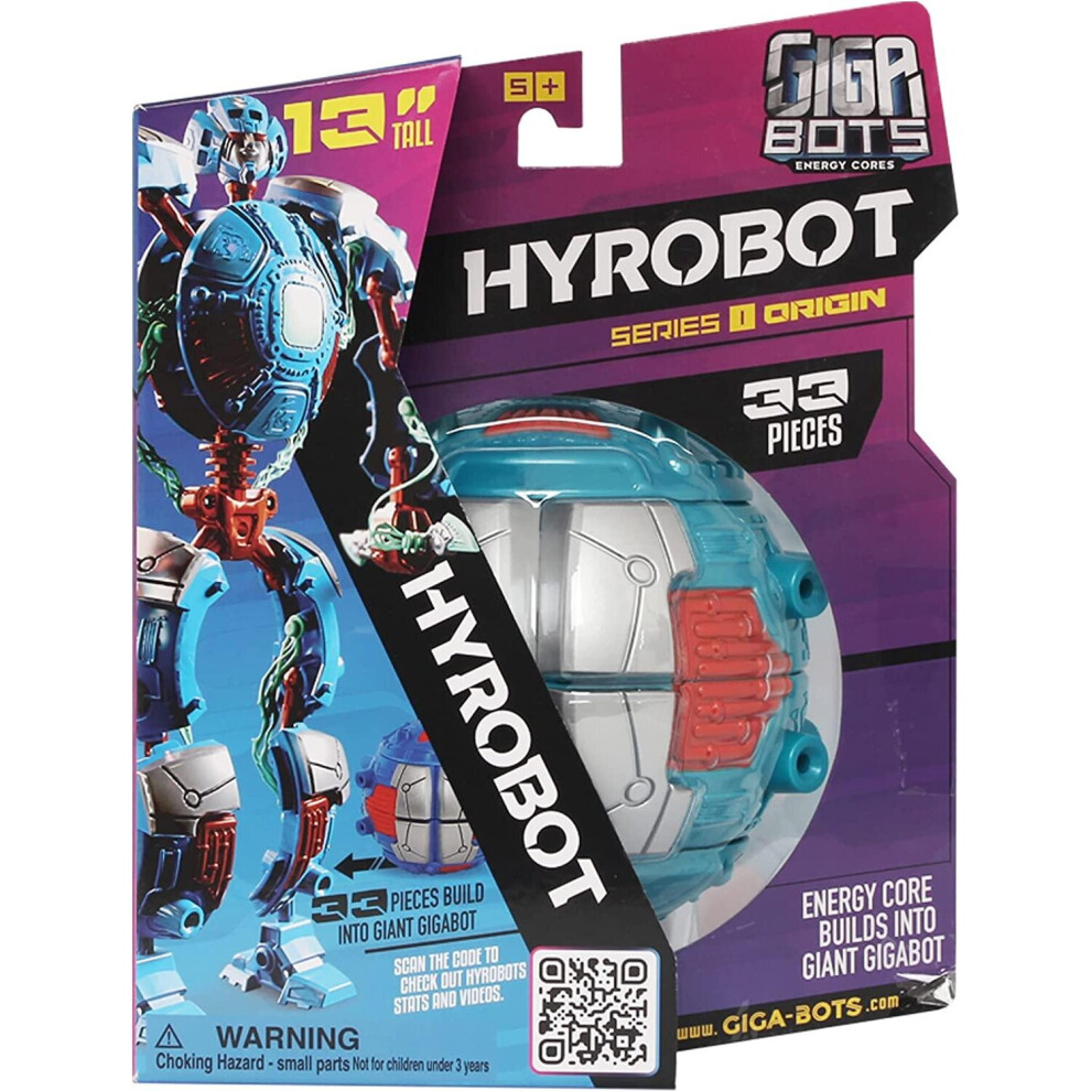 GIGABOTS Energy Core HYROBOT Transforming 13 inch Action Collectable