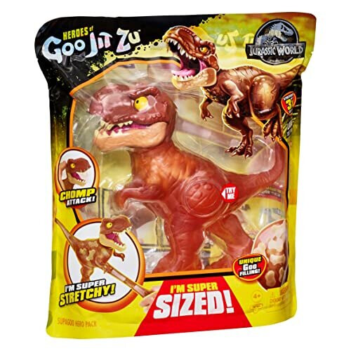Ήρωες του Goo Jit Zu JURASSIC WORLD SUPAGOO T-REX 2