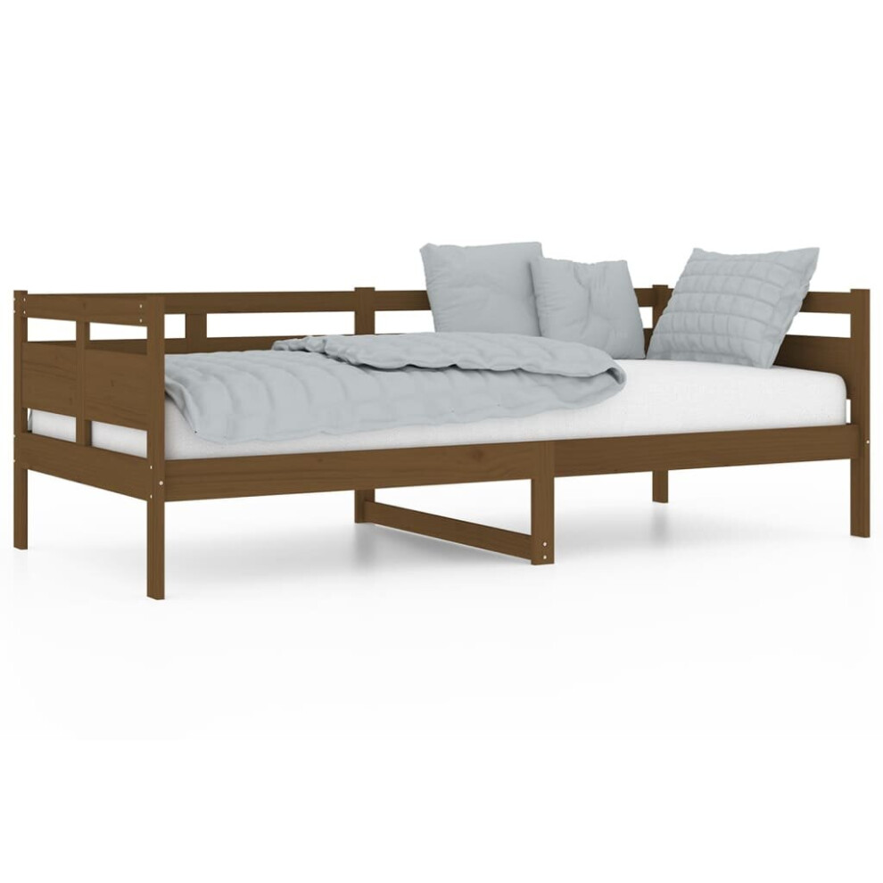 (honey brown, 90 x 200 cm) vidaXL Solid Wood Pine Day Bed Wooden Sleepover Sofa Bed Multi Colours/Sizes