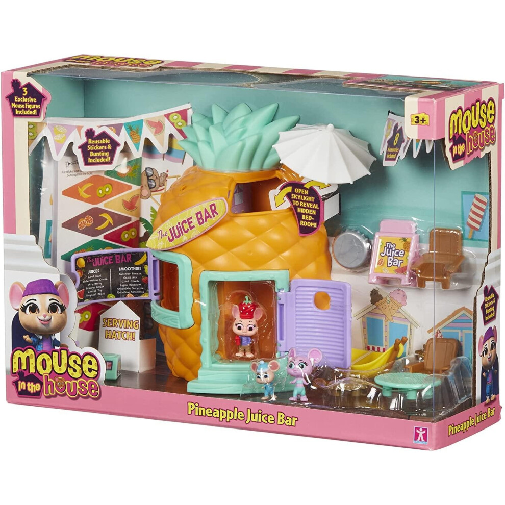 Mouse In The House Millie & Friends Mouse in The House Pineapple Juice Bar Playset