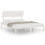 VidaXL (white, 160 x 200 cm) vidaXL Solid Wood Bed Frame Home Wooden Bed Base Bedstead Multi Colours/Sizes 1