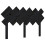 VidaXL (black, 132 x 3 x 81 cm) vidaXL Bed Headboard Home Bedroom Decorative Bed Header Panel Solid Wood Pine 1