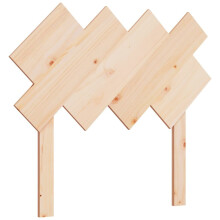 (brown, 92 x 3 x 81 cm) vidaXL Bed Headboard Home Bedroom Decorative Bed Header Panel Solid Wood Pine