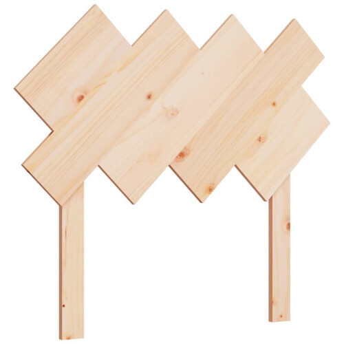 VidaXL (brown, 92 x 3 x 81 cm) vidaXL Bed Headboard Home Bedroom Decorative Bed Header Panel Solid Wood Pine