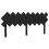 VidaXL (black, 178 x 3 x 80.5 cm) vidaXL Bed Headboard Home Bedroom Decorative Bed Header Panel Solid Wood Pine 1