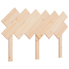 (brown, 122.5 x 3 x 80.5 cm) vidaXL Bed Headboard Home Bedroom Decorative Bed Header Panel Solid Wood Pine