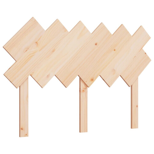 VidaXL (brown, 132 x 3 x 81 cm) vidaXL Bed Headboard Home Bedroom Decorative Bed Header Panel Solid Wood Pine