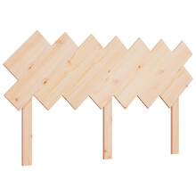 (brown, 151.5 x 3 x 81 cm) vidaXL Bed Headboard Home Bedroom Decorative Bed Header Panel Solid Wood Pine