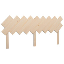 (brown, 178 x 3 x 80.5 cm) vidaXL Bed Headboard Home Bedroom Decorative Bed Header Panel Solid Wood Pine
