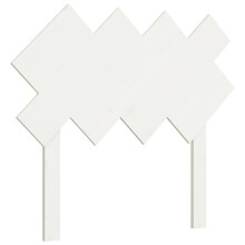 (white, 92 x 3 x 81 cm) vidaXL Bed Headboard Home Bedroom Decorative Bed Header Panel Solid Wood Pine