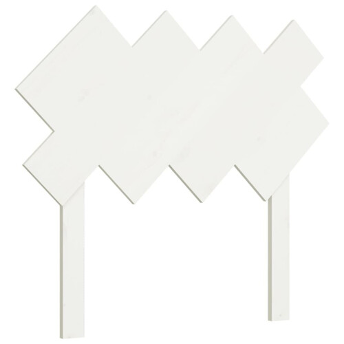 VidaXL (white, 92 x 3 x 81 cm) vidaXL Bed Headboard Home Bedroom Decorative Bed Header Panel Solid Wood Pine