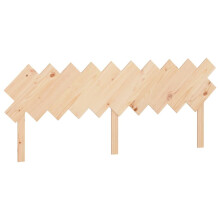 (brown, 196 x 3 x 80.5 cm) vidaXL Bed Headboard Home Bedroom Decorative Bed Header Panel Solid Wood Pine