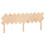 VidaXL (brown, 196 x 3 x 80.5 cm) vidaXL Bed Headboard Home Bedroom Decorative Bed Header Panel Solid Wood Pine 1